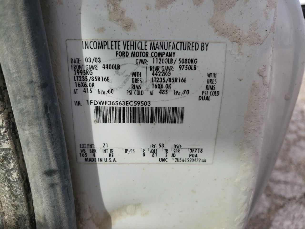 1FDWF36S63EC59503 2003 Ford F350 Super Duty