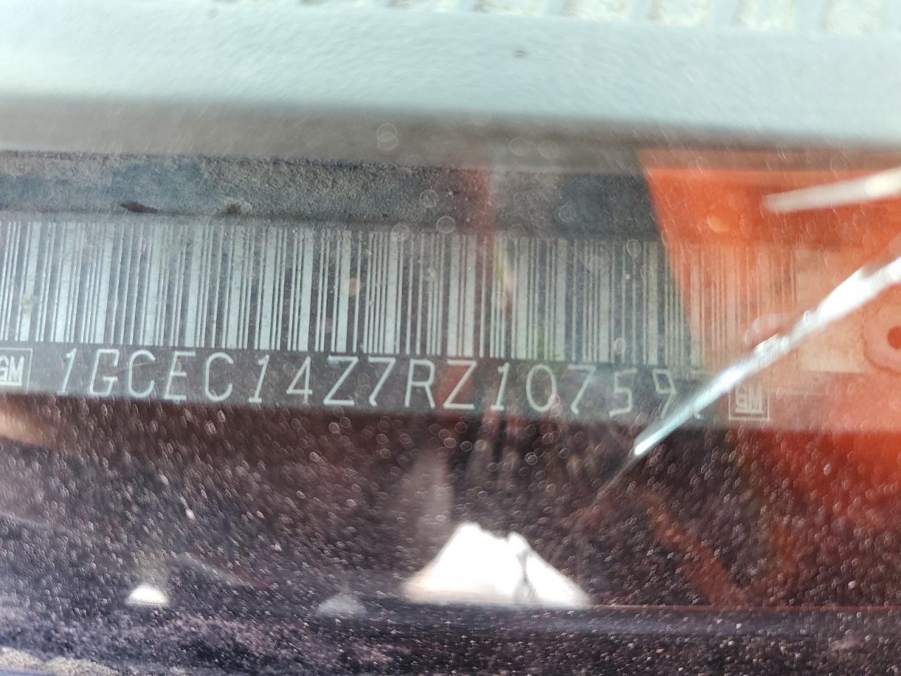 1GCEC14Z7RZ107597 1994 Chevrolet Gmt-400 C1500