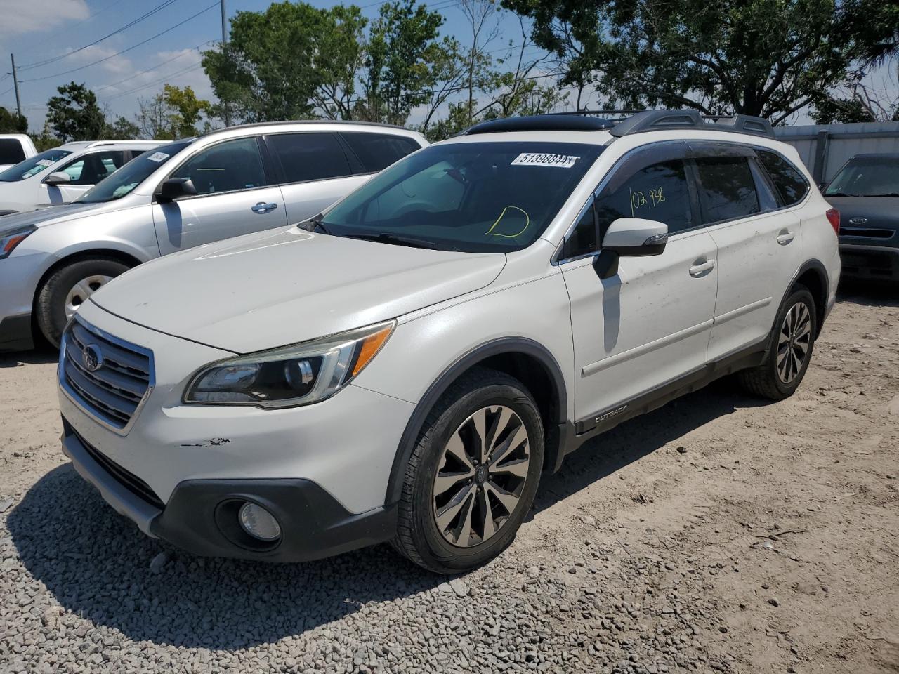 4S4BSBNC3F3296121 2015 Subaru Outback 2.5I Limited