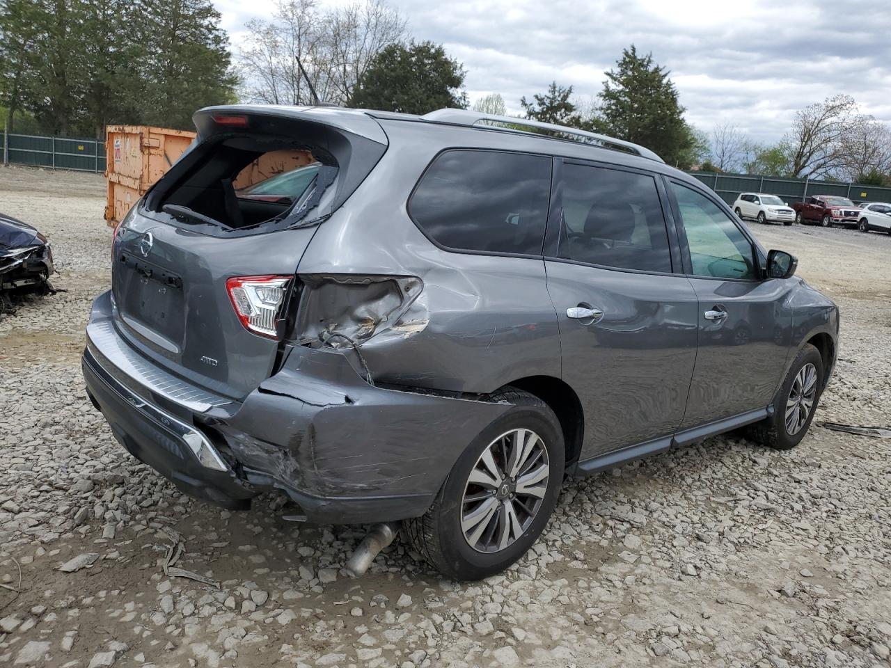 2017 Nissan Pathfinder S vin: 5N1DR2MM5HC658886