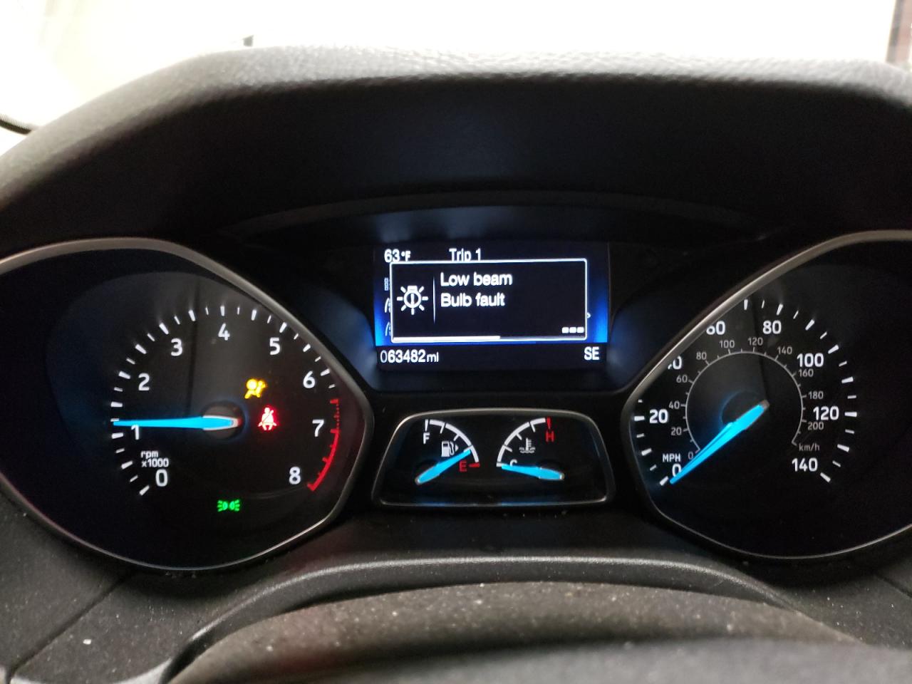 1FADP3F27FL349659 2015 Ford Focus Se