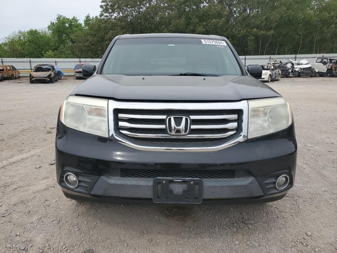 5FNYF3H72FB014352 2015 Honda Pilot Exln