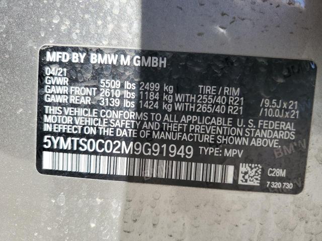 2021 BMW X3 M COMPE - 5YMTS0C02M9G91949