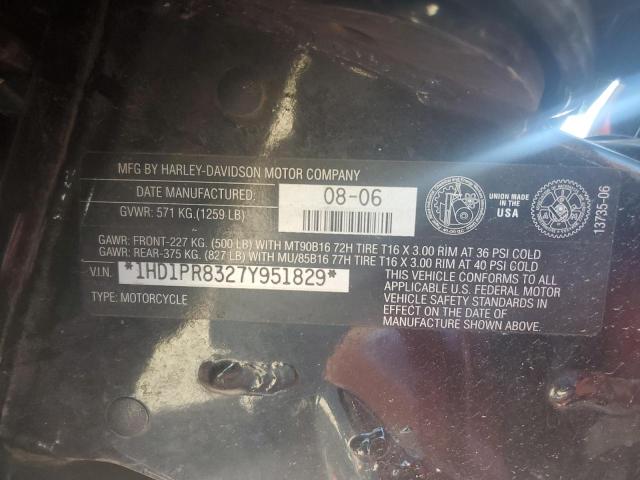 2007 HARLEY-DAVIDSON FLHTCUSE C - 1HD1PR8327Y951829