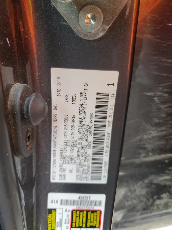 5TFCZ5AN2KX178139 2019 Toyota Tacoma Double Cab