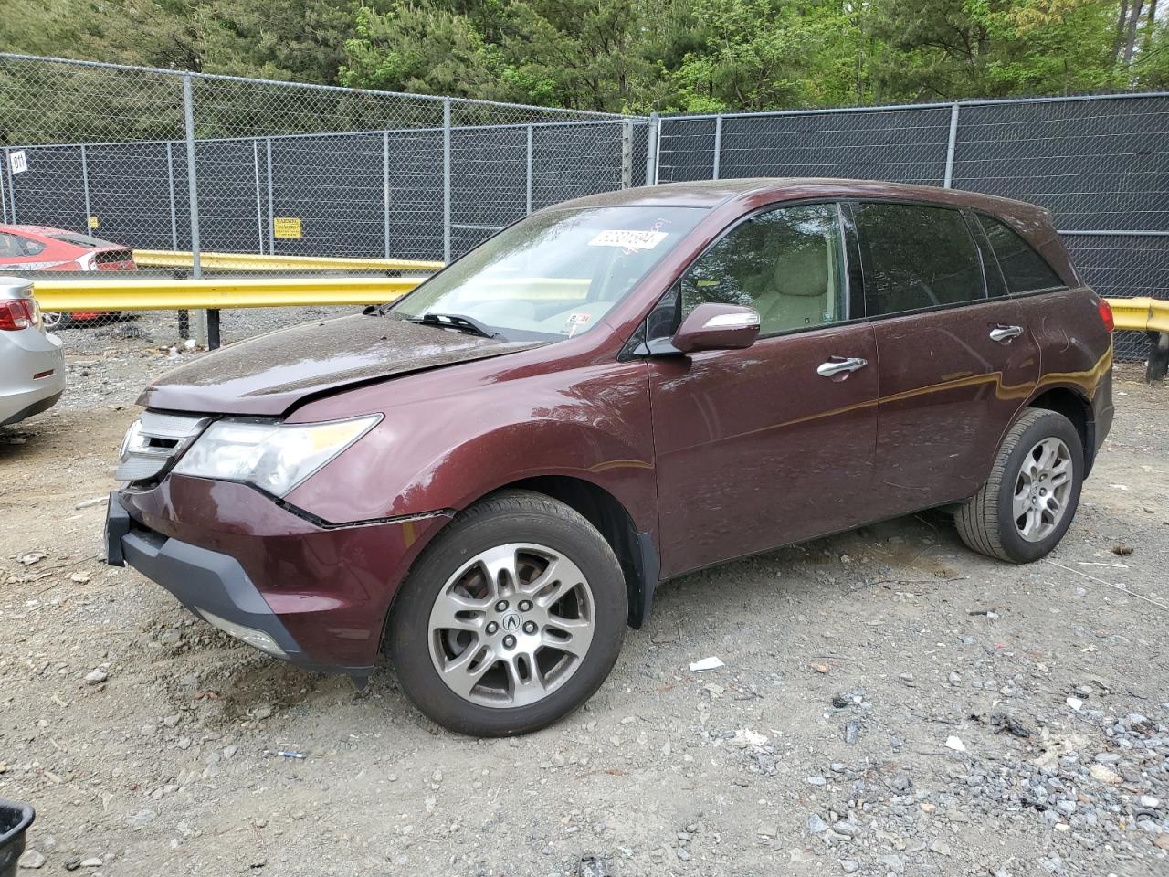 2HNYD28398H514612 2008 Acura Mdx Technology