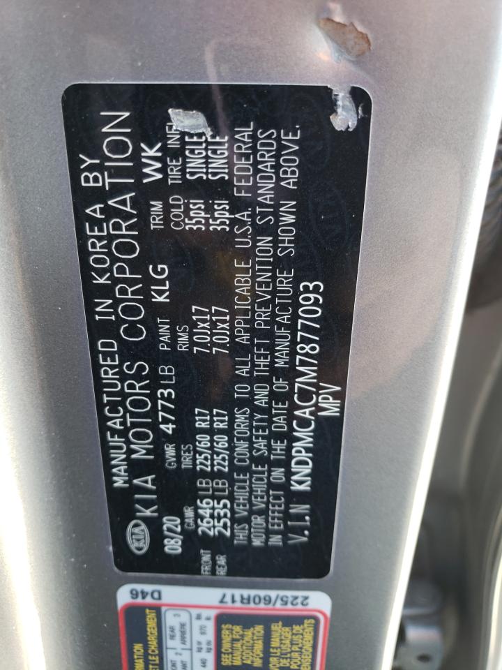 KNDPMCAC7M7877093 2021 Kia Sportage Lx