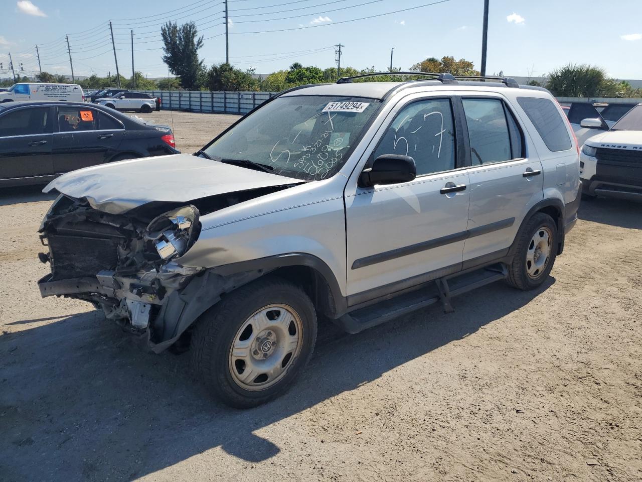 SHSRD68595U305609 2005 Honda Cr-V Lx