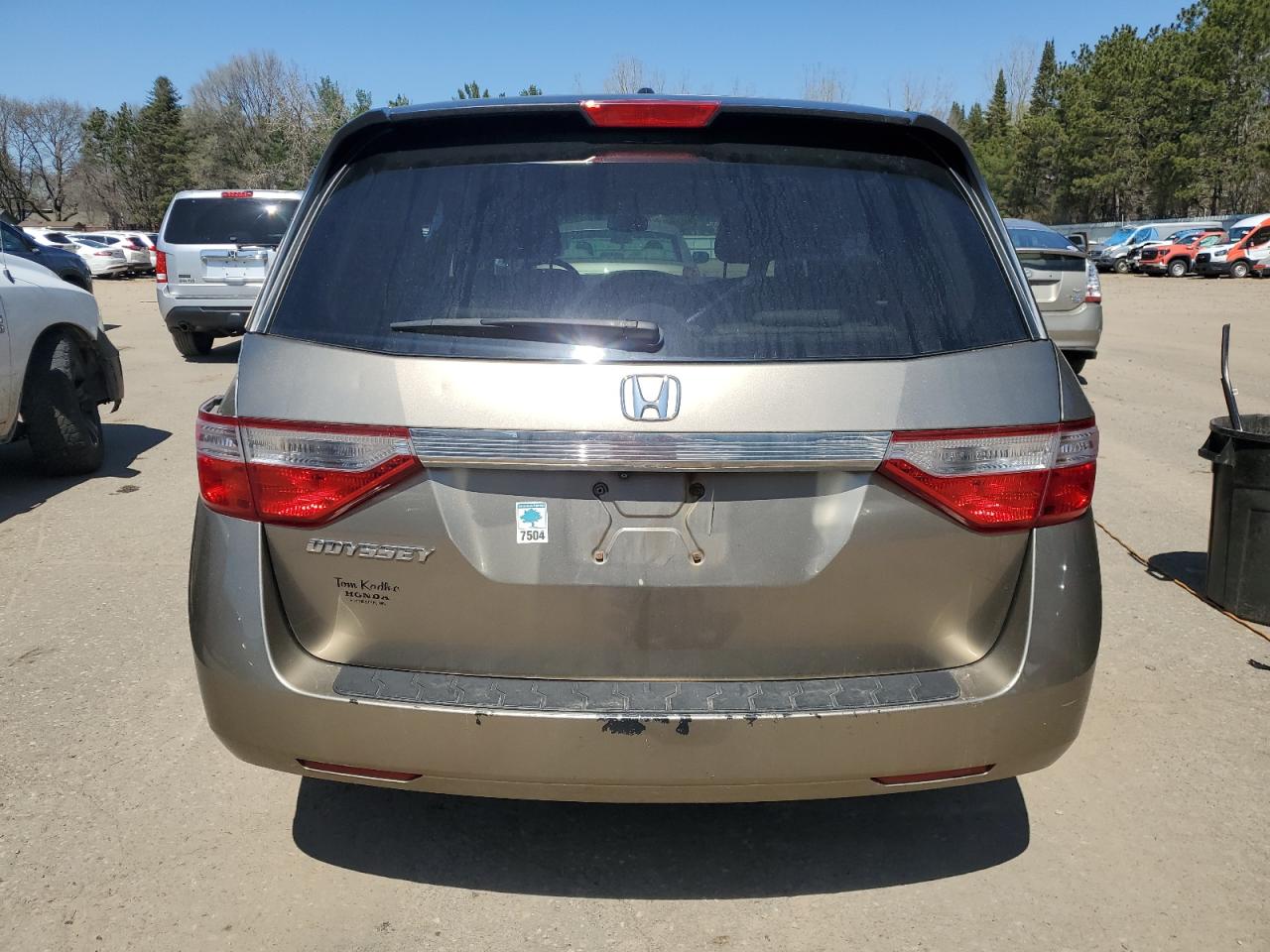 5FNRL5H63BB018209 2011 Honda Odyssey Exl