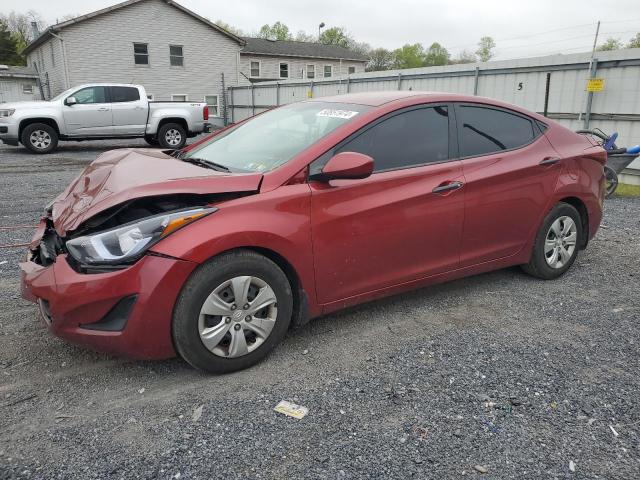 2016 Hyundai Elantra Se VIN: 5NPDH4AE8GH666483 Lot: 50851974