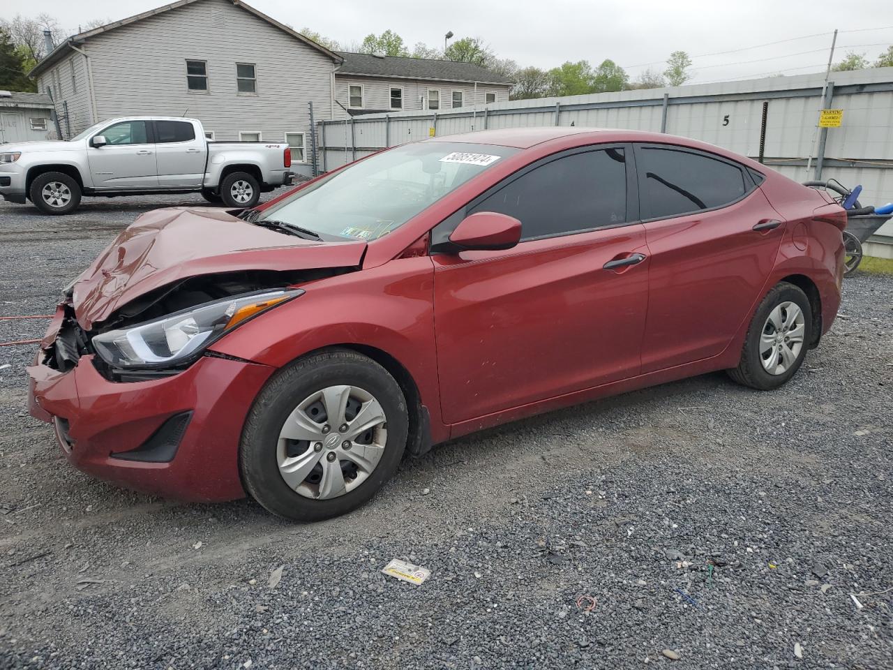 5NPDH4AE8GH666483 2016 Hyundai Elantra Se