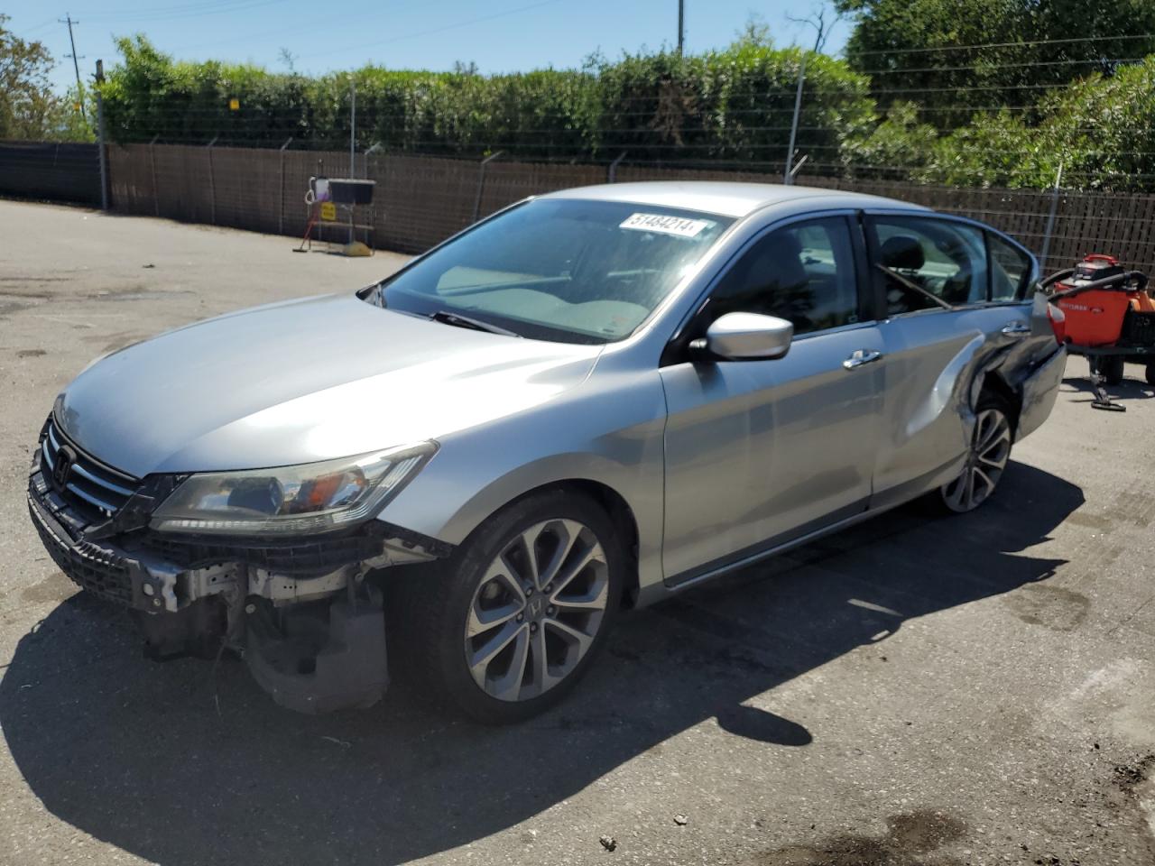 1HGCR2F54FA109017 2015 Honda Accord Sport