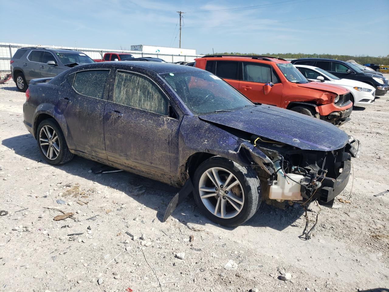 2012 Dodge Avenger Sxt vin: 1C3CDZCB1CN312312