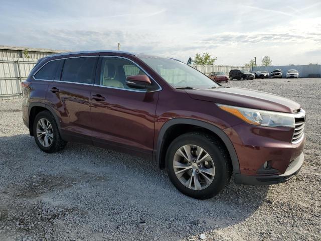 2015 Toyota Highlander Xle VIN: 5TDJKRFH6FS133206 Lot: 51747664
