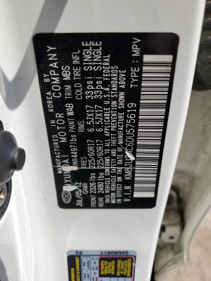 km8ju3ac6du575619 KM8JU3AC6DU575619 2013 Hyundai Tucson Gls
