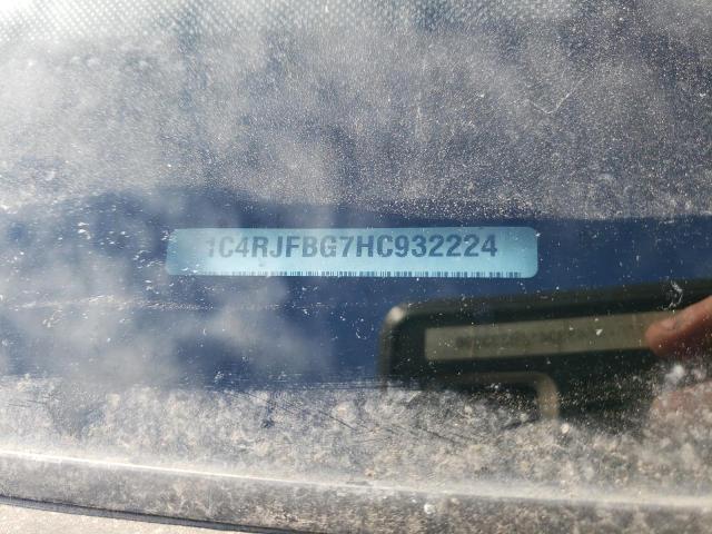 2017 Jeep Grand Cherokee Limited VIN: 1C4RJFBG7HC932224 Lot: 49925334