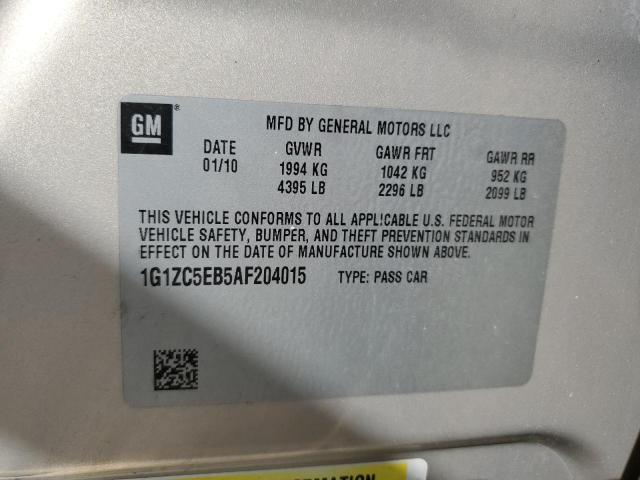 2010 Chevrolet Malibu 1Lt VIN: 1G1ZC5EB5AF204015 Lot: 49567474