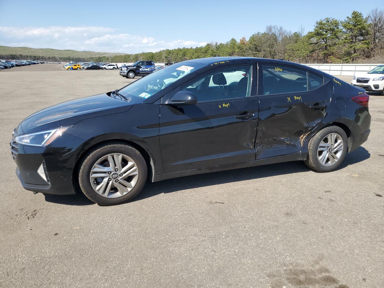 KMHD84LF8KU784033 2019 Hyundai Elantra Sel