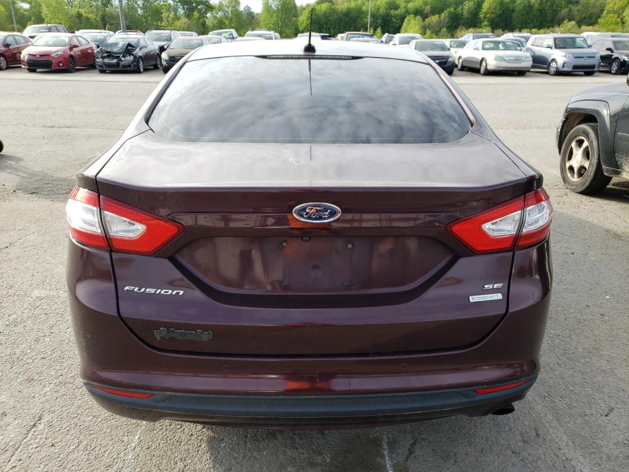 2013 Ford Fusion Se vin: 3FA6P0HR3DR377300