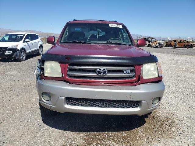 2002 Toyota Sequoia Sr5 VIN: 5TDZT34A22S129117 Lot: 49458894