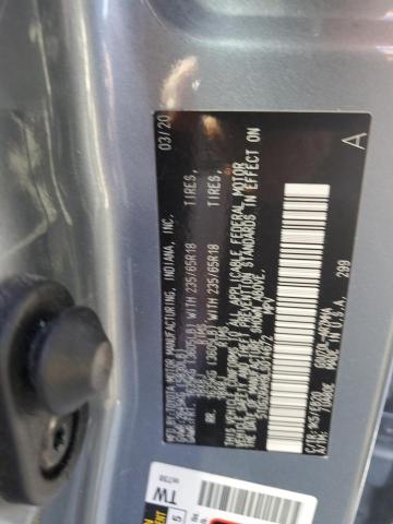 2020 Toyota Highlander Xle VIN: 5TDGZRAH9LS014672 Lot: 51615874