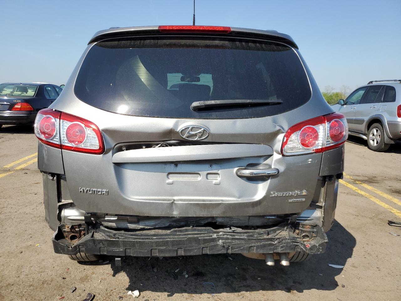 5XYZHDAG7BG008337 2011 Hyundai Santa Fe Se