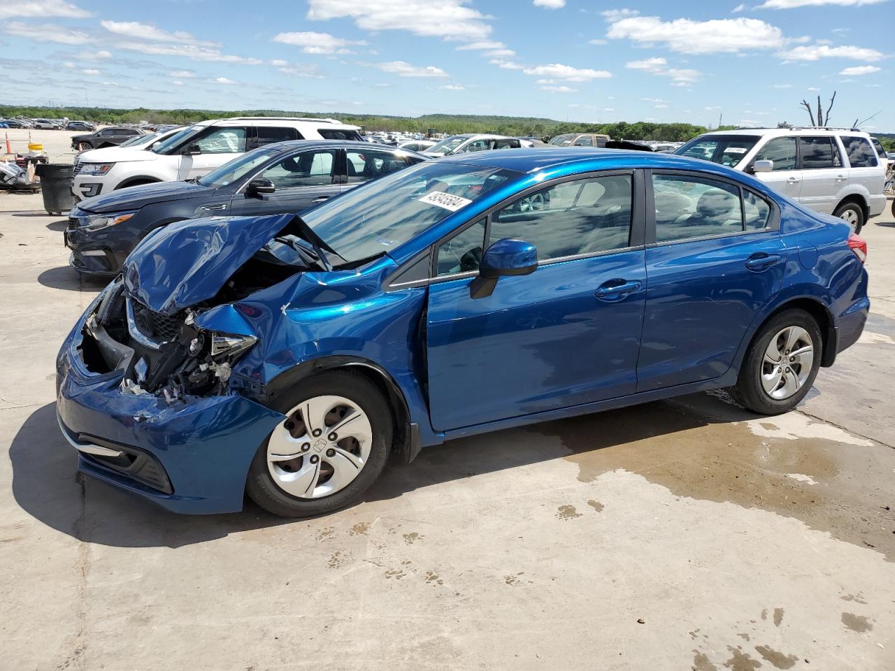 2013 Honda Civic Lx vin: 2HGFB2F5XDH566530