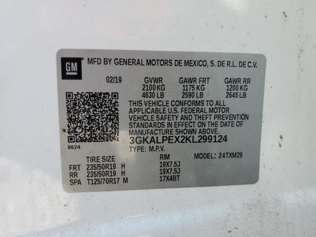 VIN 3GKALPEX2KL299124 2019 GMC Terrain, Slt no.13