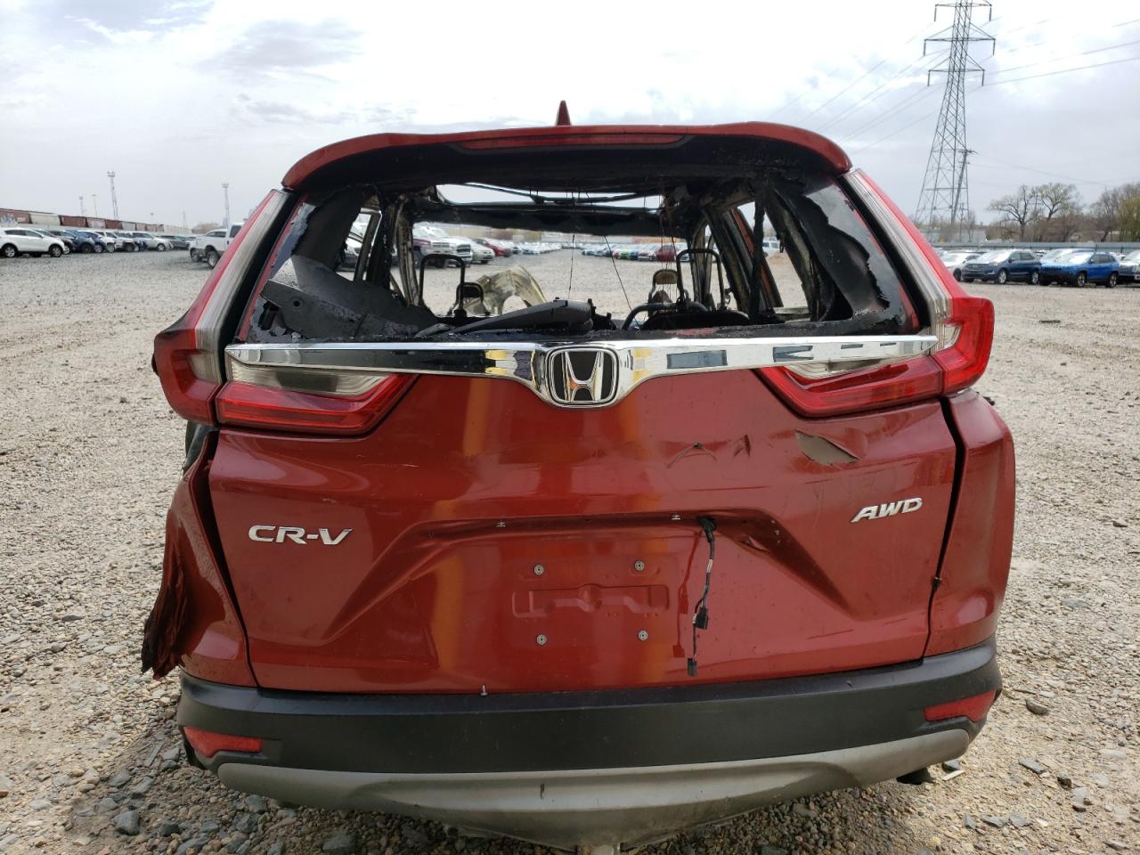 5J6RW2H87HL007608 2017 Honda Cr-V Exl