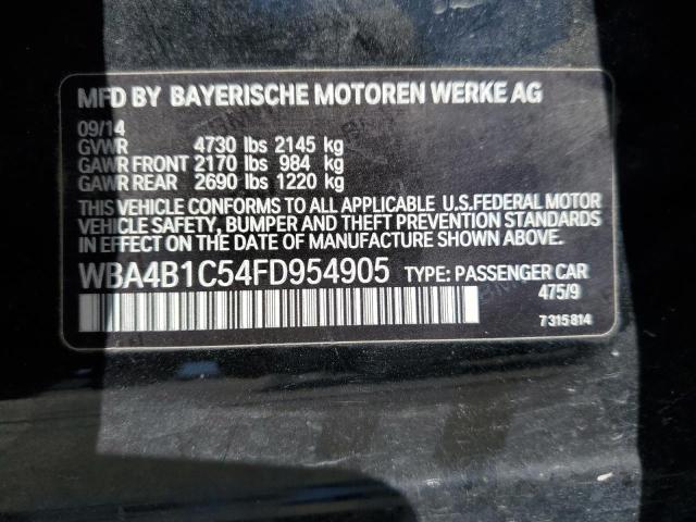 VIN WBA4B1C54FD954905 2015 BMW 4 Series, 435 I Gran... no.12