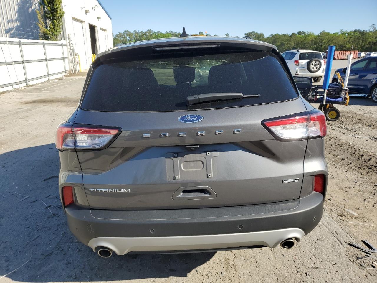 Lot #2519746284 2022 FORD ESCAPE TIT