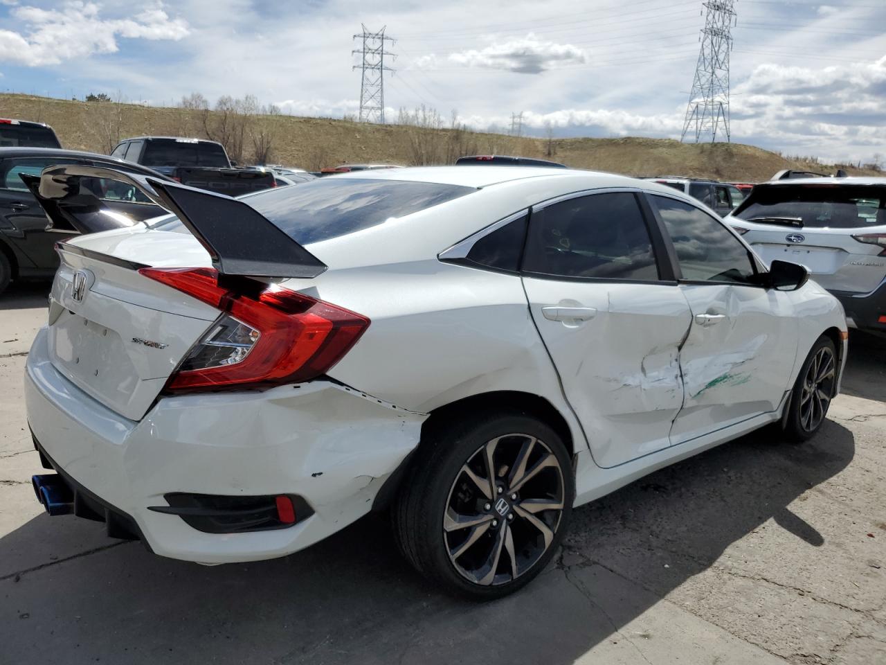 2HGFC2F82KH550858 2019 Honda Civic Sport