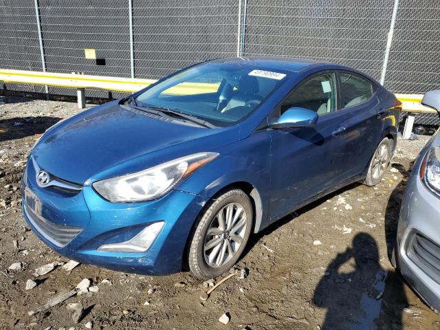 Lot #2487423545 2015 HYUNDAI ELANTRA SE salvage car