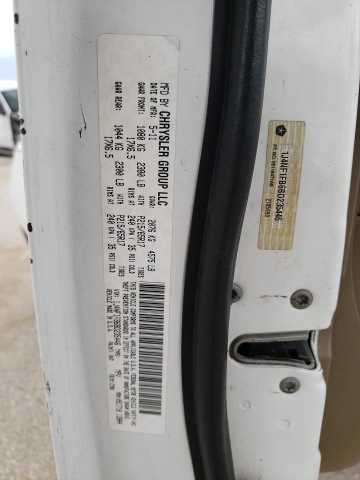 1J4NF1FB6BD235446 2011 Jeep Compass Sport