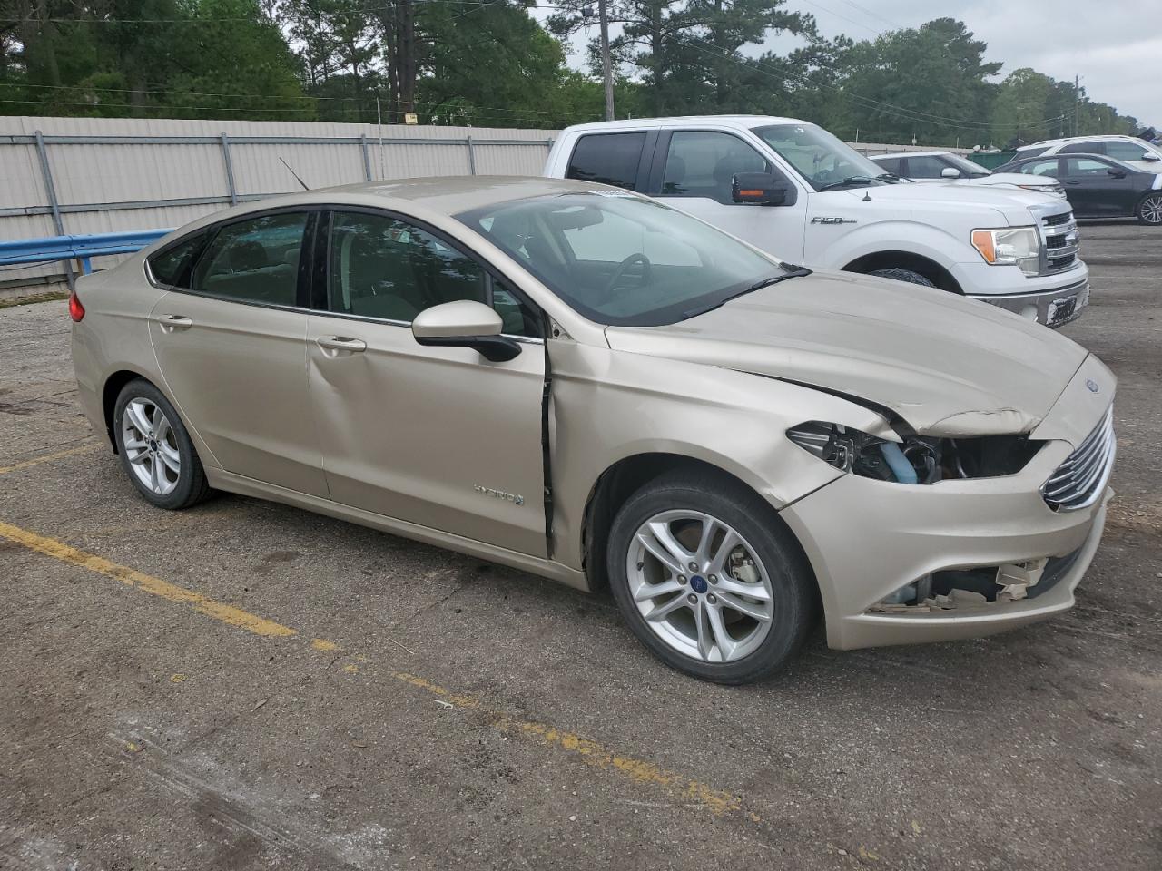 Lot #2485122928 2018 FORD FUSION S H
