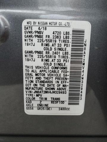 2018 NISSAN MURRANO - JN8AT2MV4JW329493