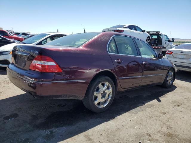 2004 Lexus Ls 430 VIN: JTHBN36F140160898 Lot: 53133024