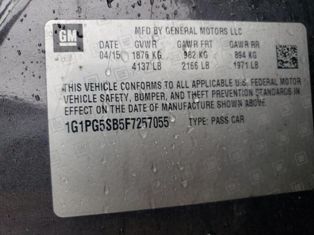 2015 CHEVROLET CRUZE LTZ - 1G1PG5SB5F7257055