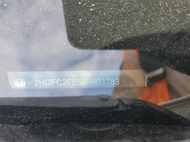 Lot #2478437943 2018 HONDA CIVIC LX salvage car