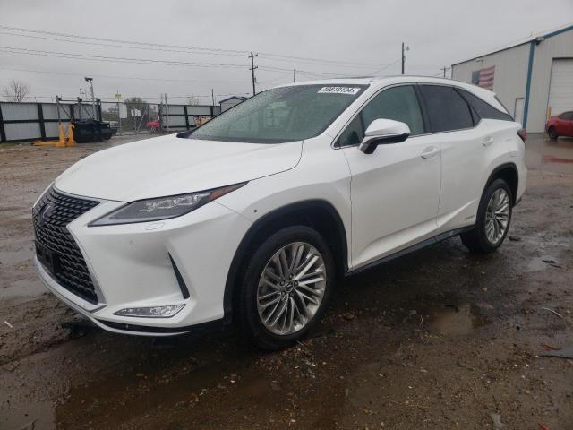 Lot #2469003816 2021 LEXUS RX 450H L salvage car