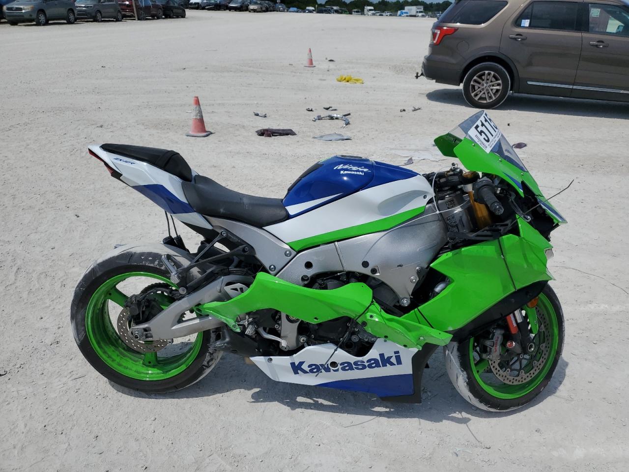 2024 Kawasaki Ninja ZX-10R at FL - Arcadia, Copart lot 51158824 