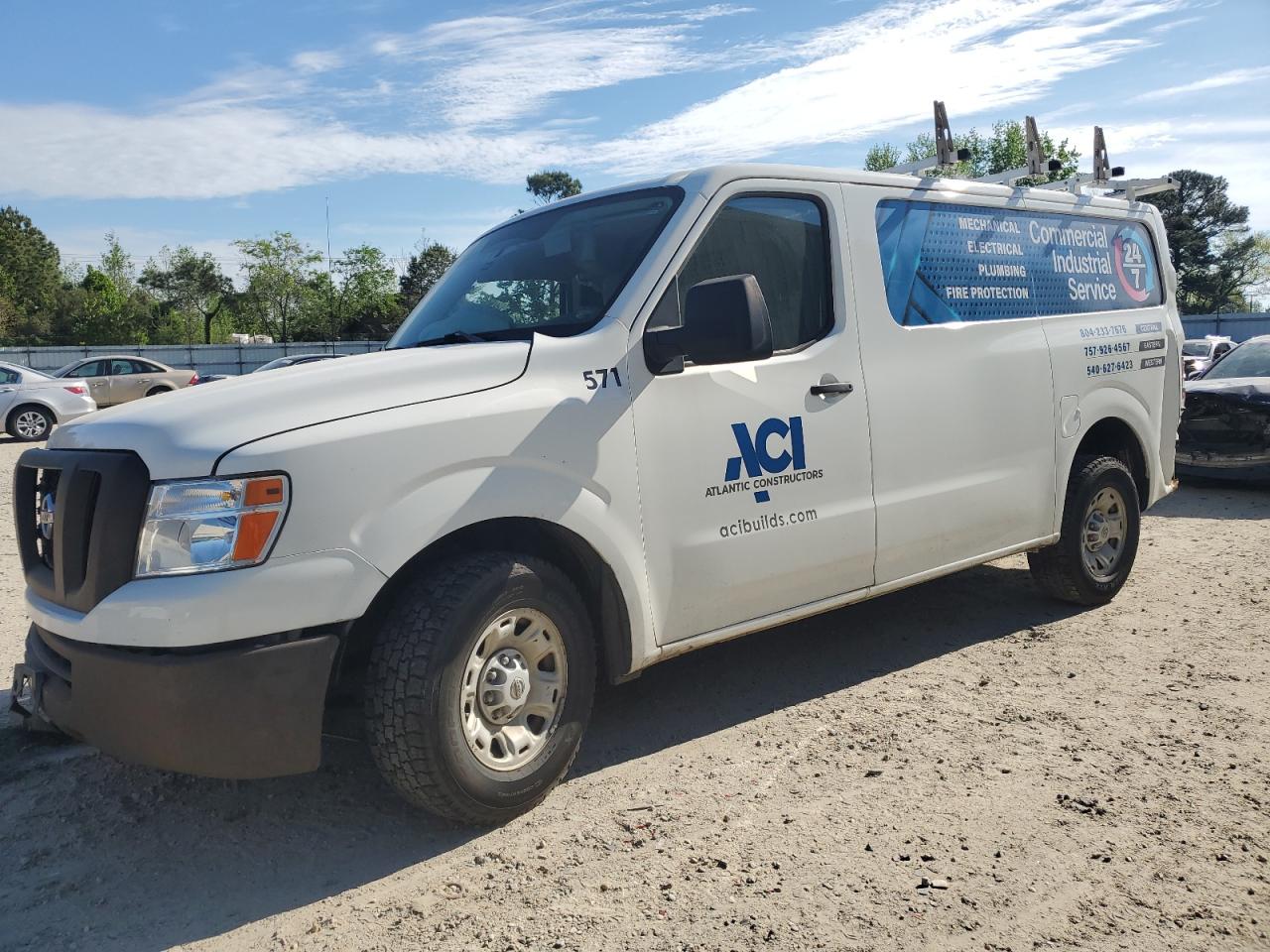 1N6BF0KY4JN802661 2018 Nissan Nv 1500 S