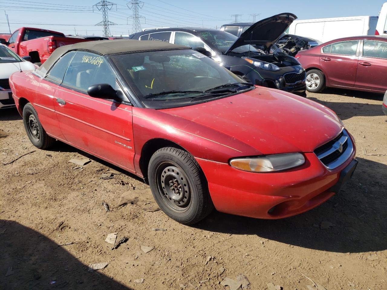 3C3EL45H5WT288889 1998 Chrysler Sebring Jx