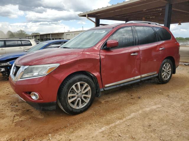 Lot #2443387746 2015 NISSAN PATHFINDER salvage car