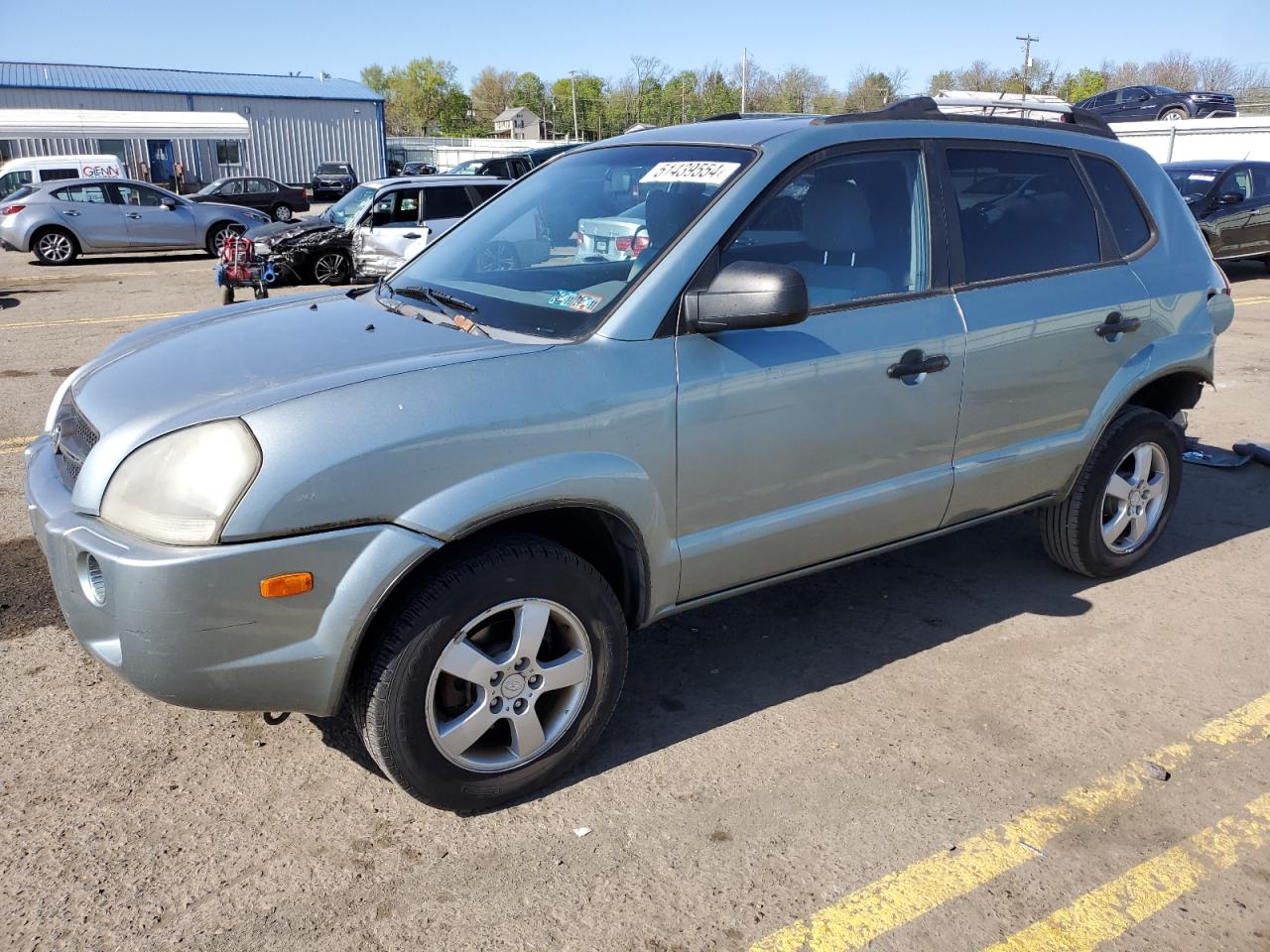 KM8JM12B45U076460 2005 Hyundai Tucson Gl