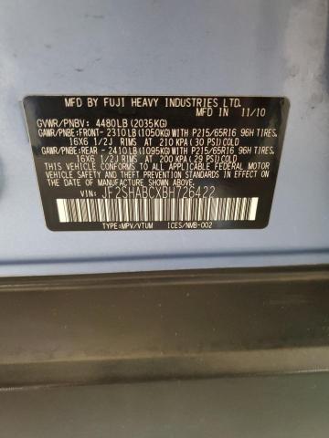 2011 Subaru Forester 2.5X VIN: JF2SHABCXBH726422 Lot: 51035484