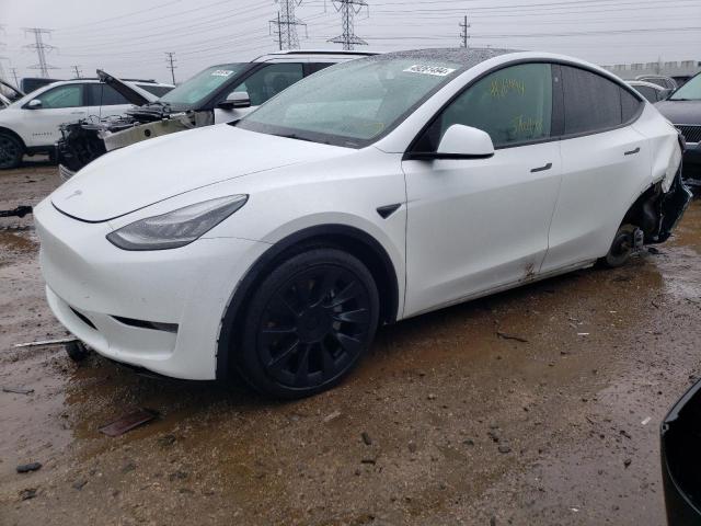 2021 Tesla Model Y VIN: 5YJYGDED0MF114069 Lot: 49261494