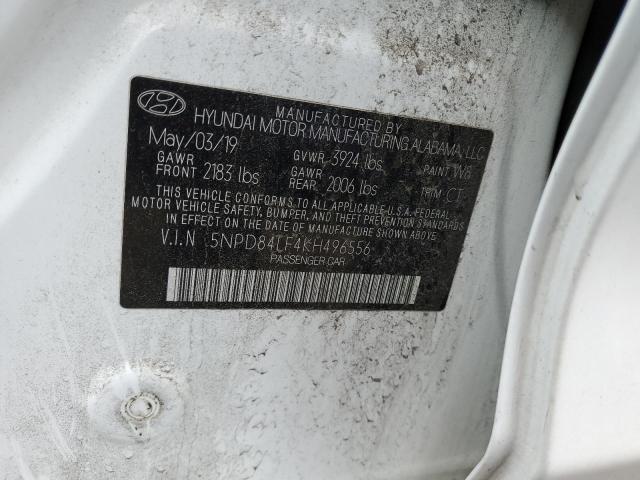 2019 HYUNDAI ELANTRA SE - 5NPD84LF4KH496556