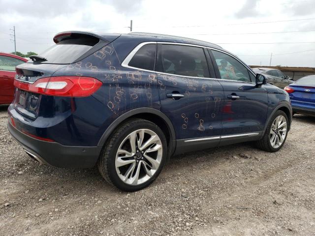  LINCOLN MKX 2018 Синий