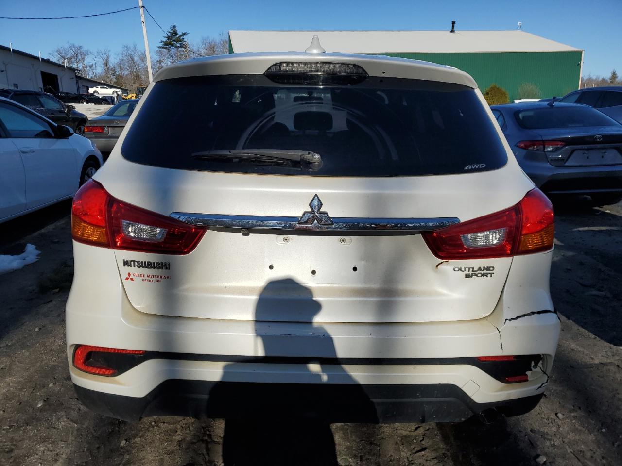 2019 Mitsubishi Outlander Sport Es vin: JA4AR3AU1KU009079